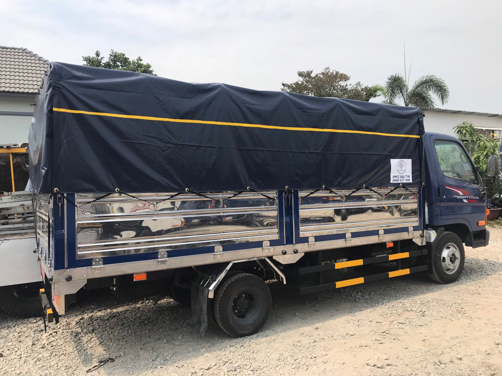 Hyundai New Mighty N250SL thùng mui bạt